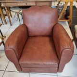 Ancien fauteuil club moustache