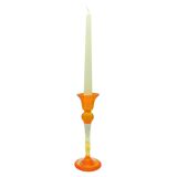 Mouth blown candlestick