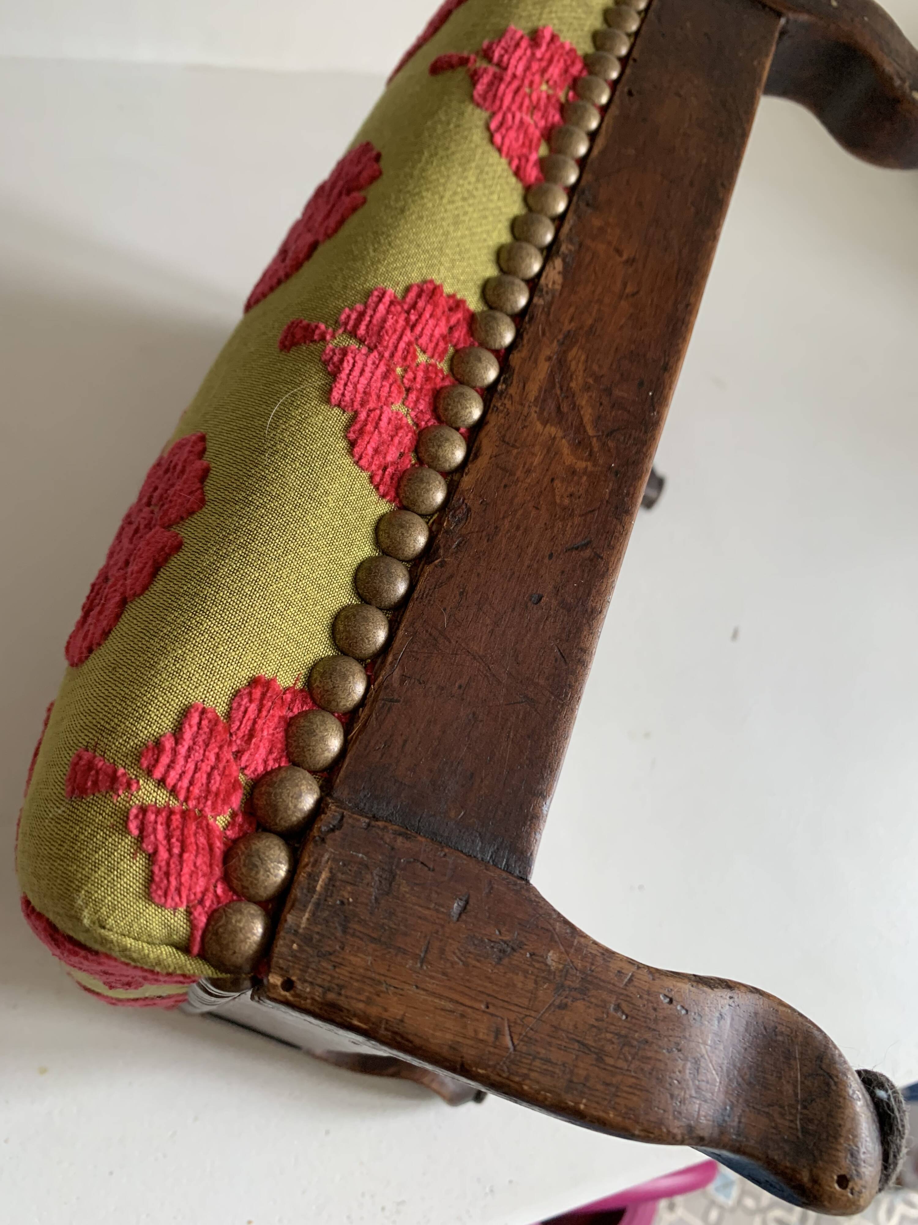 Re-upholstered footrest