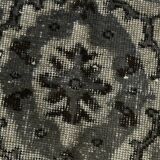 Gray & Black Oriental Vintage Rug, 220x317Cm