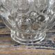 Hanging lamp pressed molded glass
