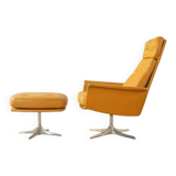 SEDIA armchair with footstool by Horst Brüning for Cor, 1970s