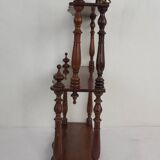 Napoleon III mahogany wall shelf