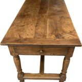Antique cherry farm table
