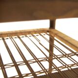 Table basse scandinave extensible en acajou, Suède, 1950