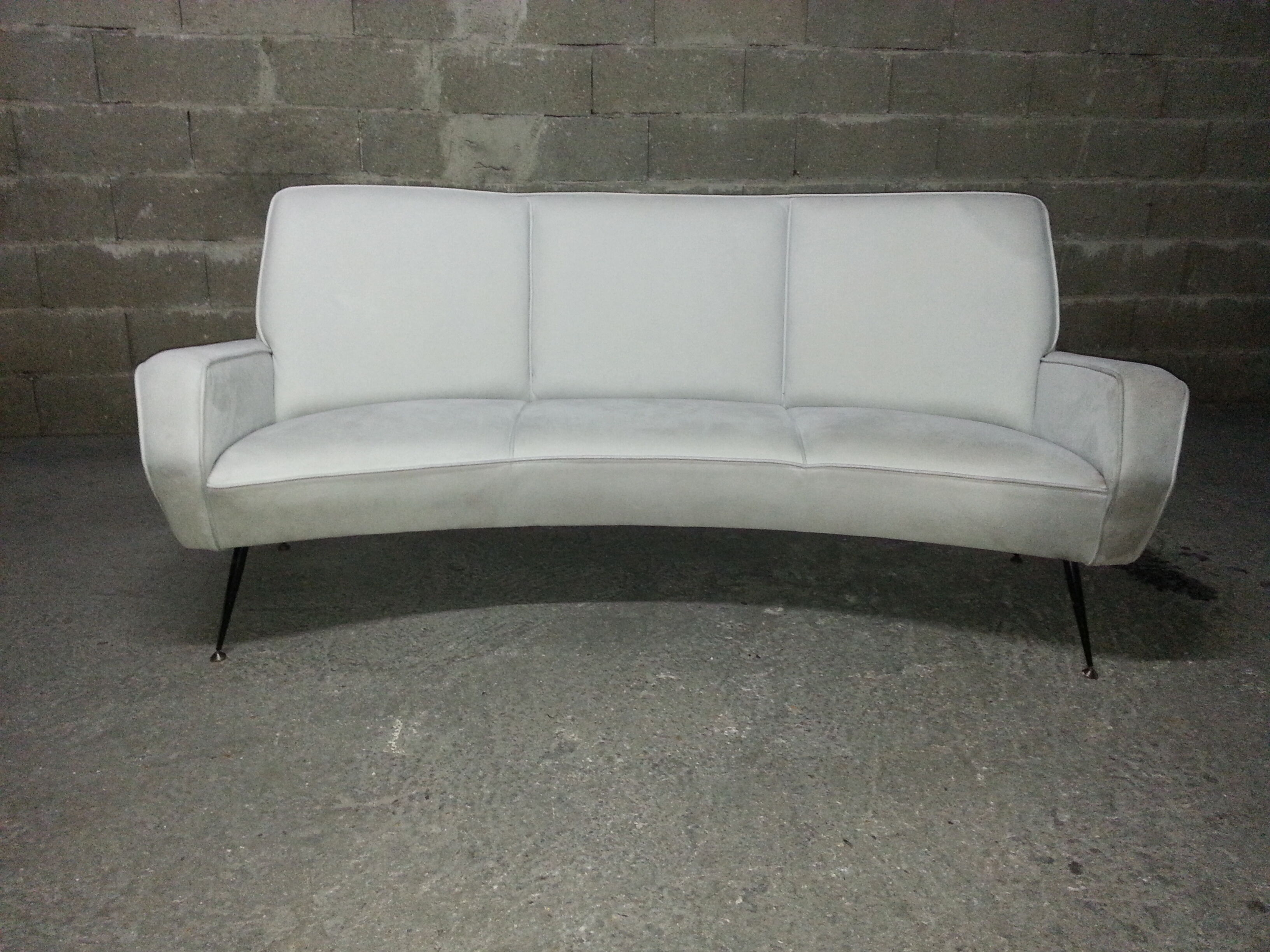 Sofa Italian vintage 50s design arc