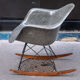 Rocking chair Elephant grey de Charles & Ray Eames pour Herman Miller