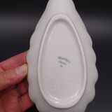 Set of 7 cups in white porcelain and in the shape of a shell - Pillivuyt around 1940