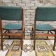 Paire de chaises scandinaves en teck 1960
