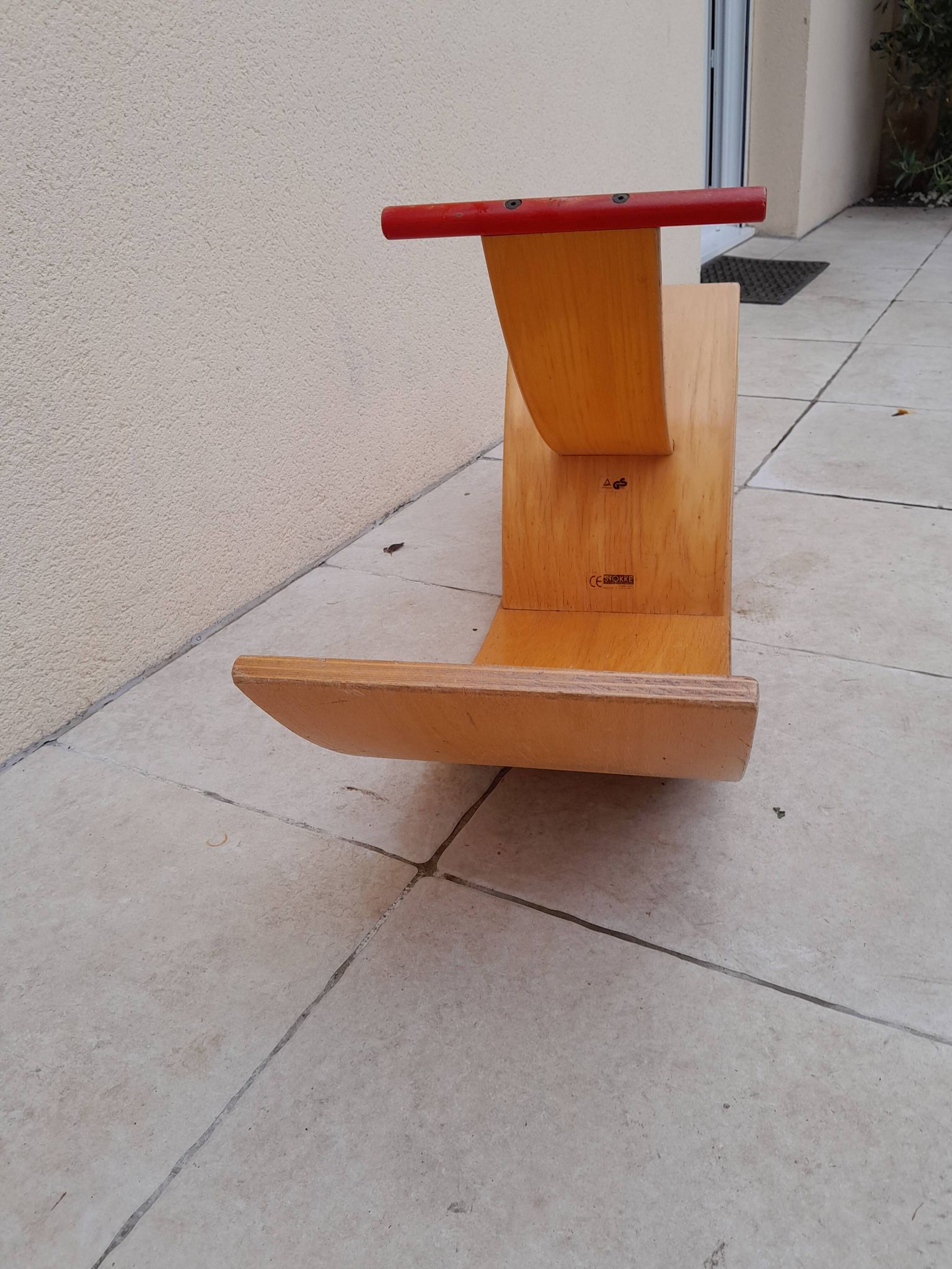 Rocking horse design by Wolfgang Rebentisch for Stokke Norway in 1993