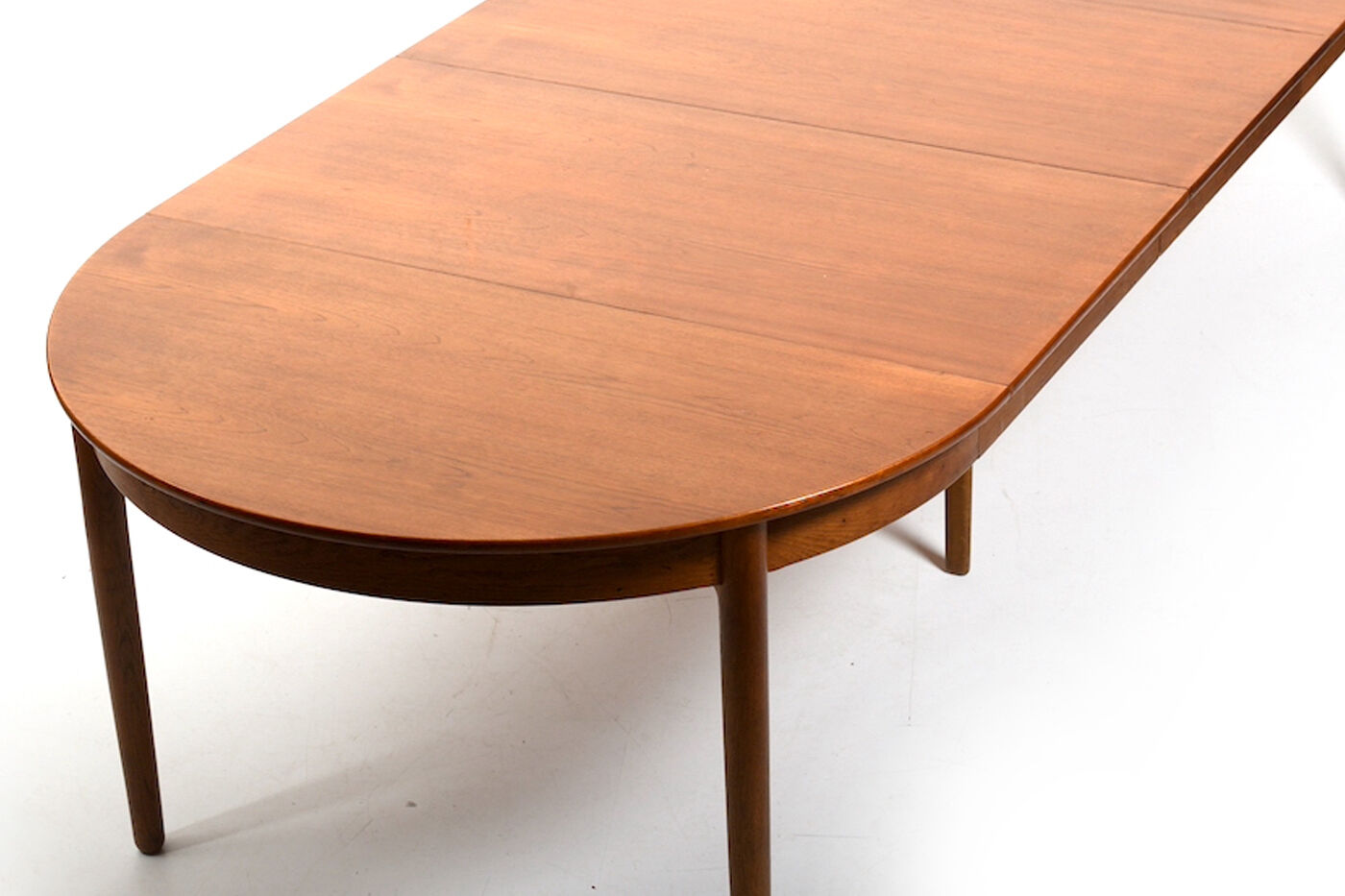 Hans J. Wegner Teak and Oak Dining Table 1950s