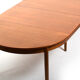 Hans J. Wegner Teak and Oak Dining Table 1950s