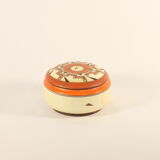 Art deco ceramic bonbonnière by BIHL Czechoslovakia, 1920s.