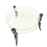 Art Deco glass and mirror table