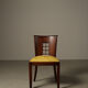 Ensemble de six chaises de salle à manger Art Déco, vers 1930.