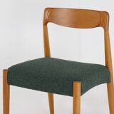 Set of 4 Danish Chairs 'Bjerremose'