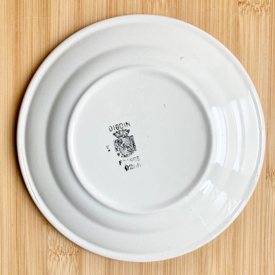 6 plates Digoin 1930