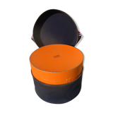 Hermes hat box in a canvas cover