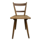 Chaise en bois massif Adolf Schneck de 1947