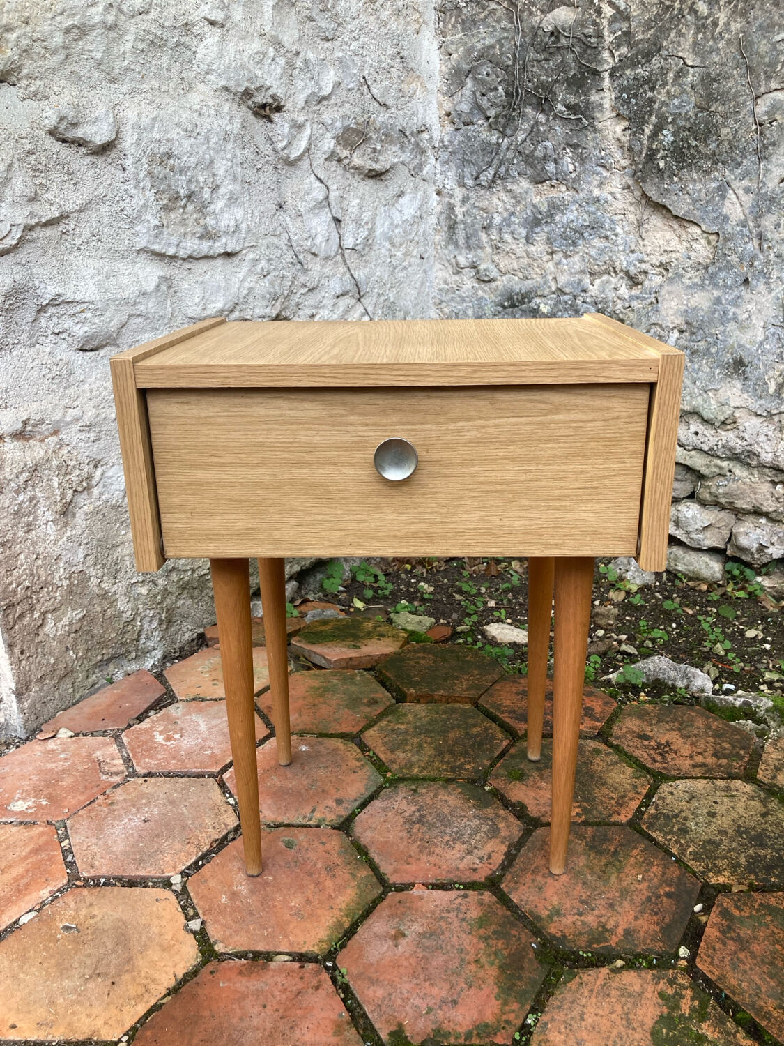 Pair of vintage bedside tables