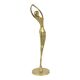 Hollywood Regency Brass Ballerina Figurine Sculpture 30cm