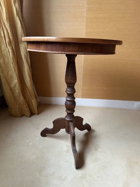 Table échiquier bois