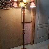 Vintage floor lamp with diabolos, 50s