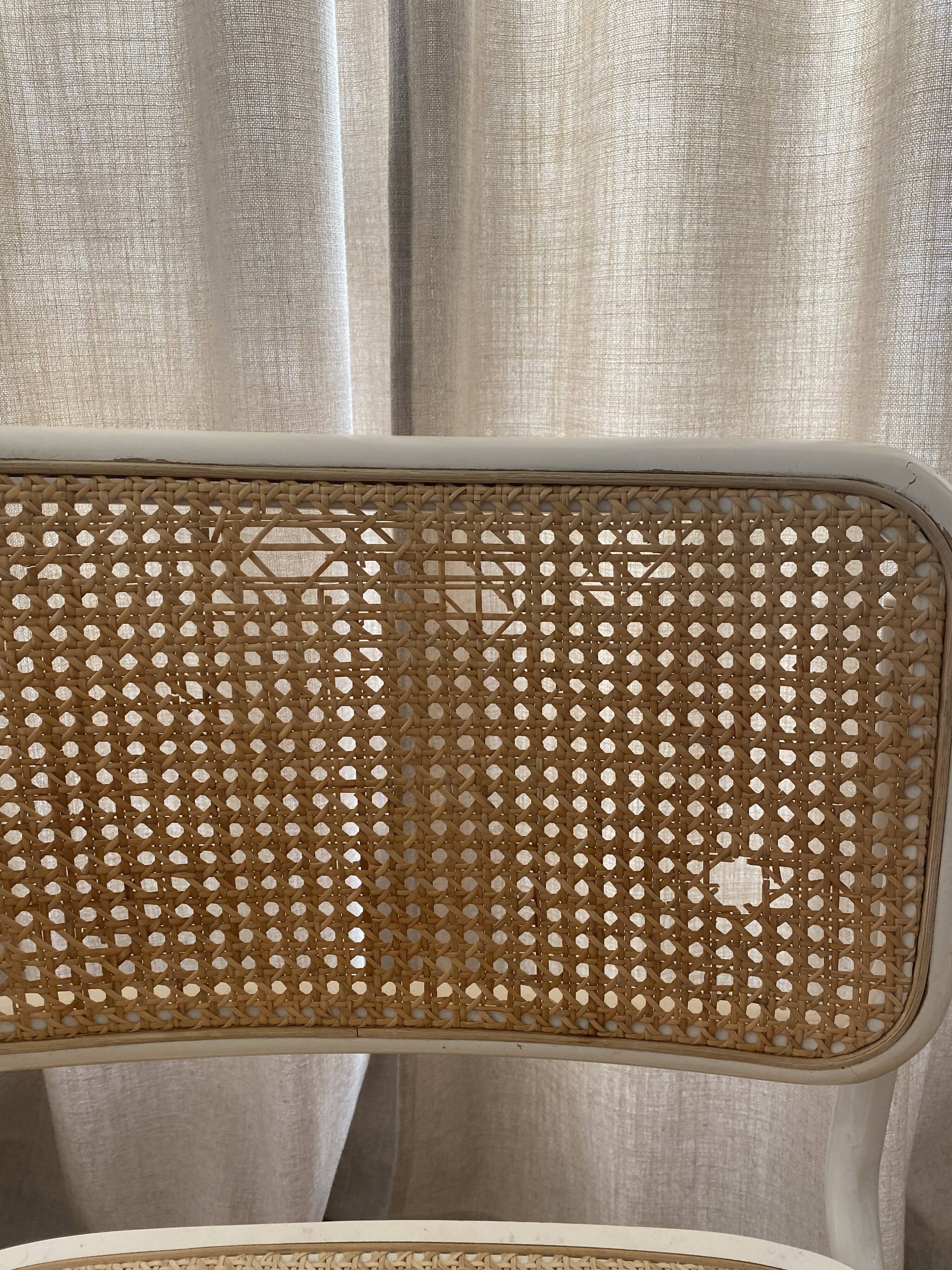 Set of 4 Marcel Breuer chairs