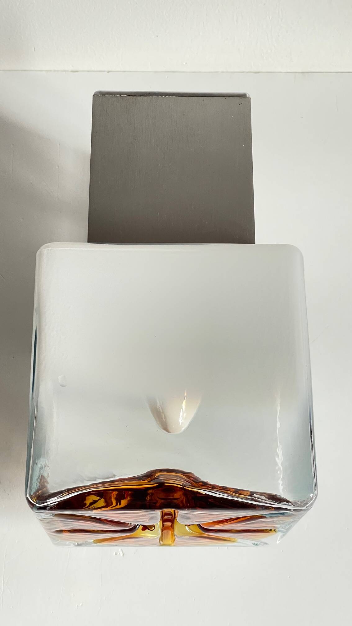 Space age style mazzega wall light