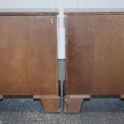 Vintage Bedside Tables, United Kingdom, Set of 2