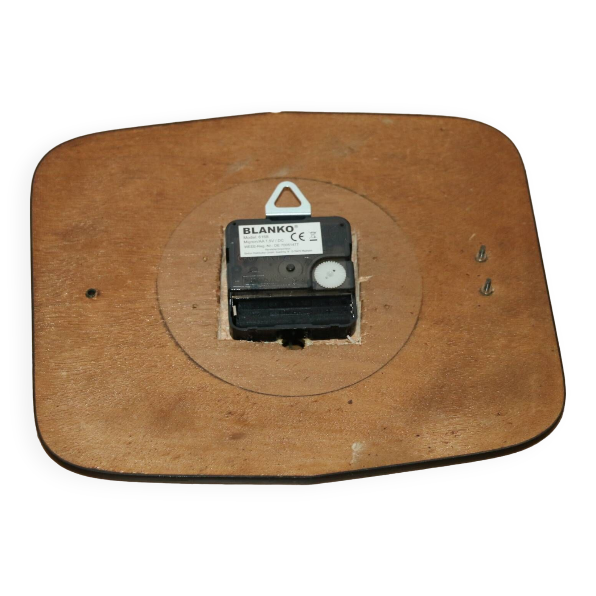 Beroz green formica wall clock