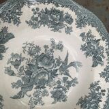4 soup plates, Asian Pheasants, Enoch Wedgwood, vintage