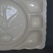Christian Dior silent servant dish, crudités or aioli large format 67x43 cm SB