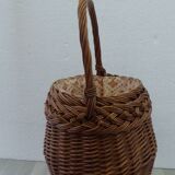 old wicker basket