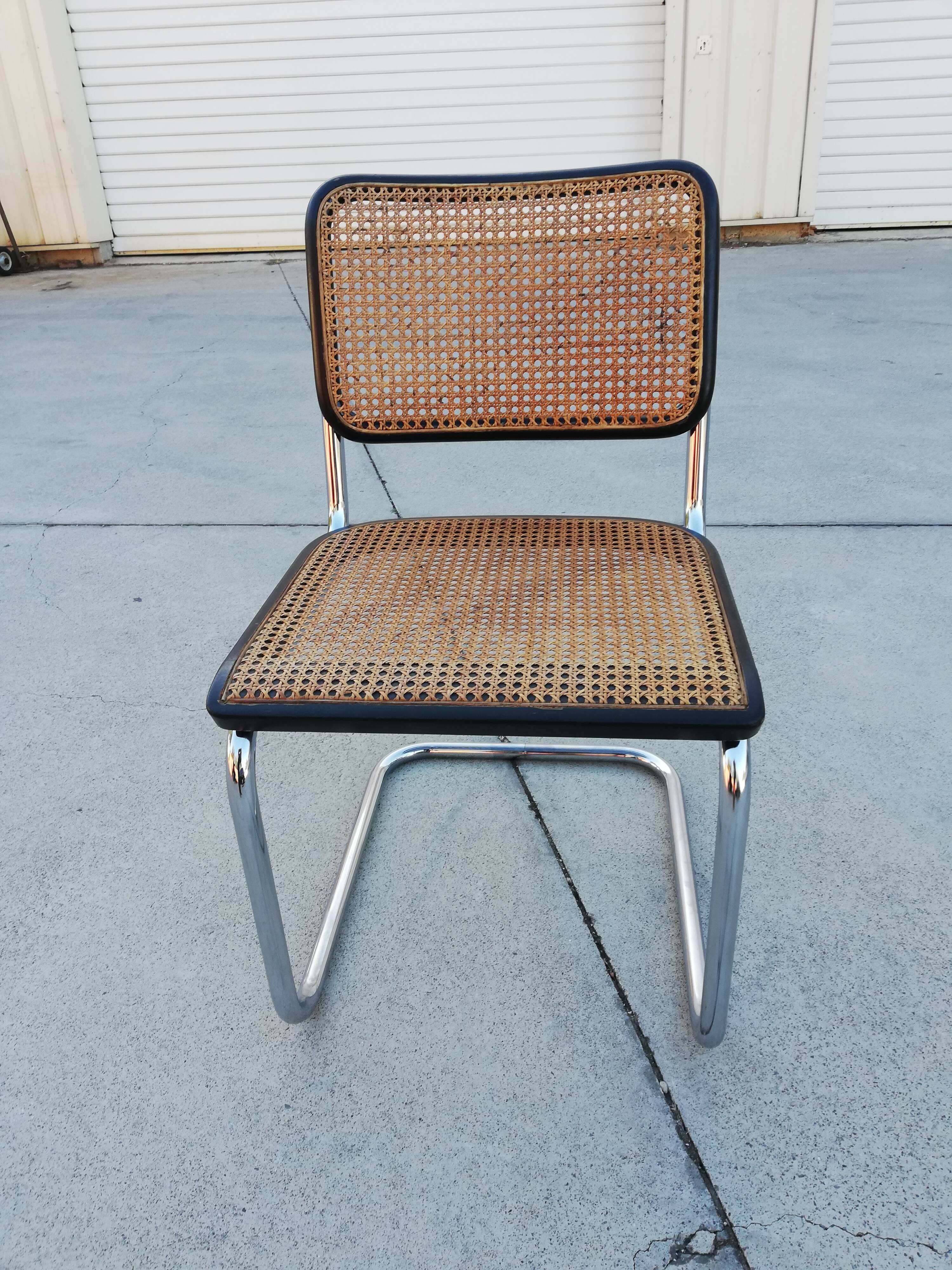 Chairs S32 by Marcel Breuer edition Thonet