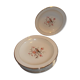 Set of 10 deep plates, Salins, France.