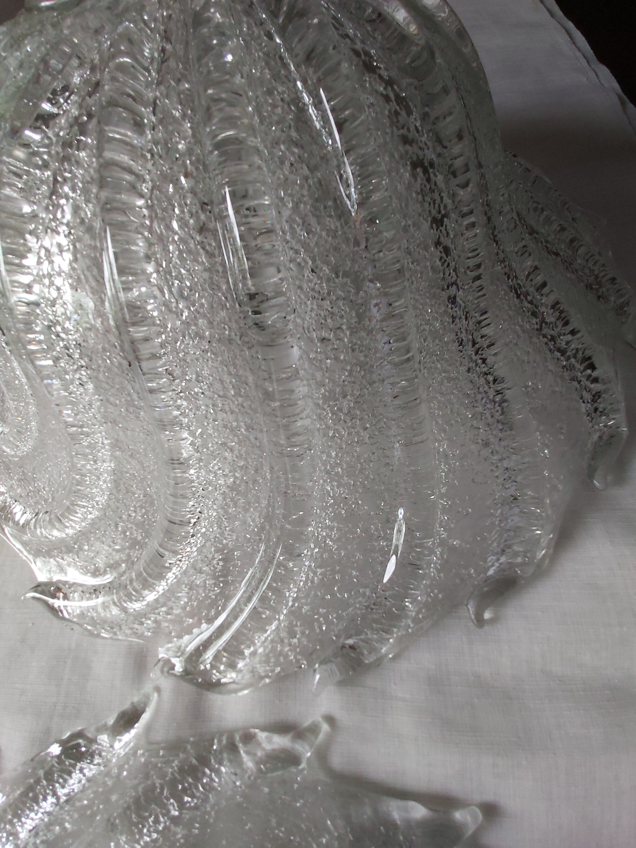 Pair of ceiling ceilings, Murano, Italy