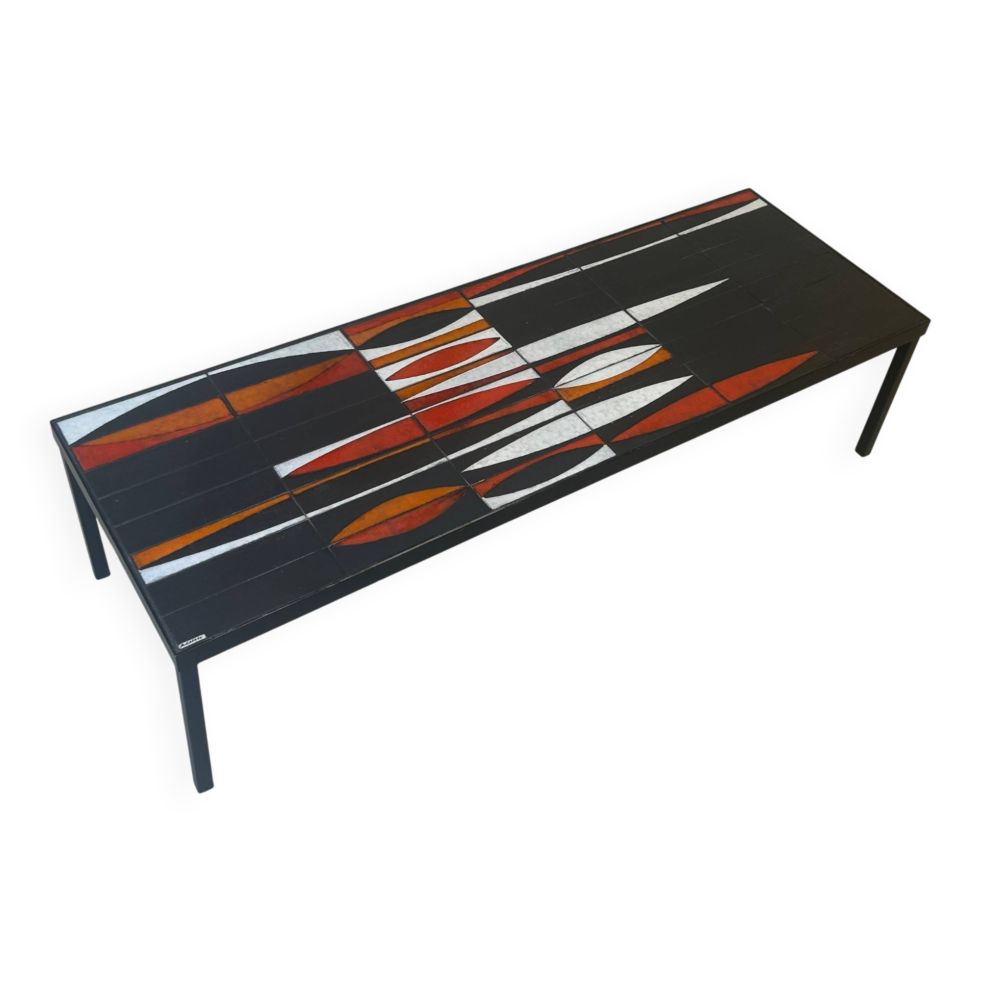 Navette coffee table by Roger Capron