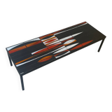 Navette coffee table by Roger Capron