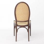Pair of Vintage Thonet Bentwood Dining Chairs, Viennese Cane, 1960s–1970s