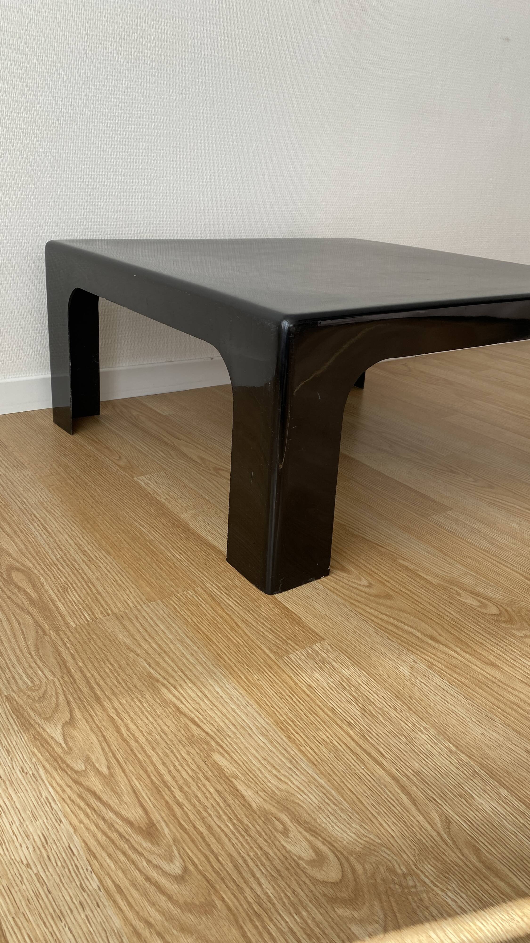 70s fiberglass coffee table