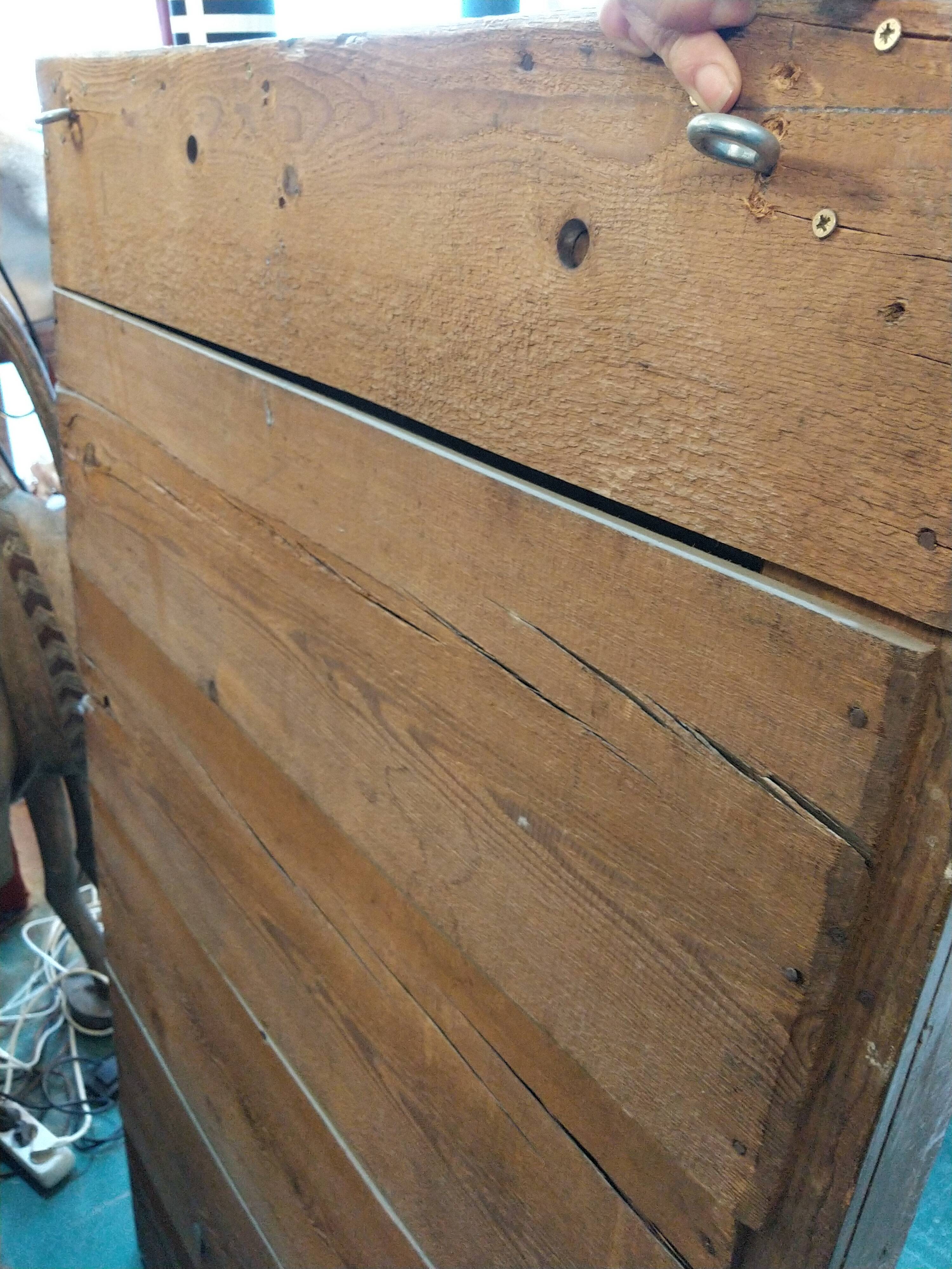 Golden mirror 144x90cm