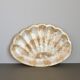 Vintage mother-of-pearl and gold trinket dish – decorative bowl