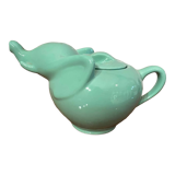 Green vintage elephant teapot