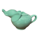 Green vintage elephant teapot