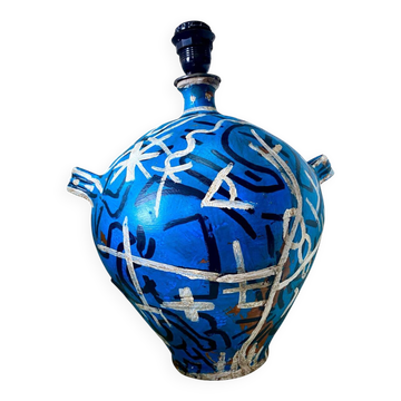 Terracotta lamp