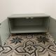 Antique low furniture restyled on wheels