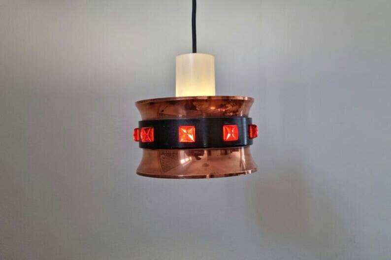 Mid-Century Pendant Vitrika, Sweden, 1970s