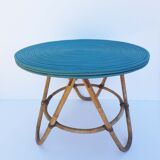 Table low rattan