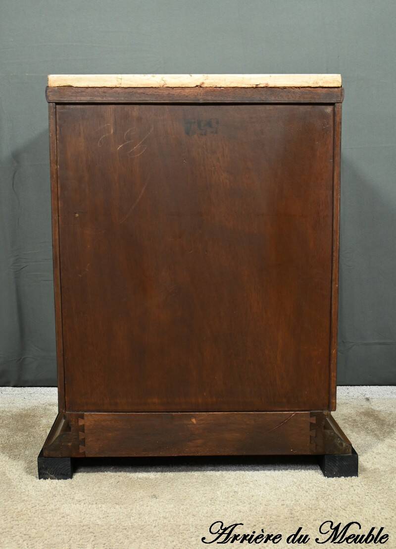 Nightstand in Walnut, Art Deco – 1930